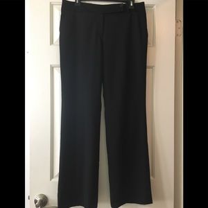 Size 8 Petite, Ann Taylor Black Margo Trousers